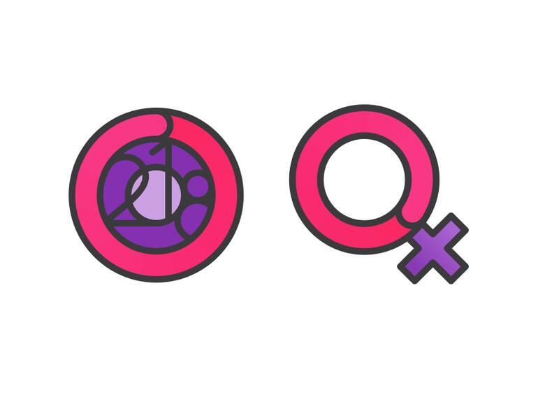 Diesmal gibt es Sticker und Auszeichnungen zum Weltfrauentag