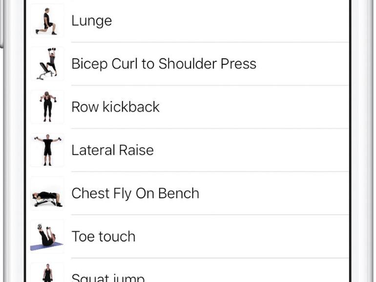 Virtual Trainer Hantel