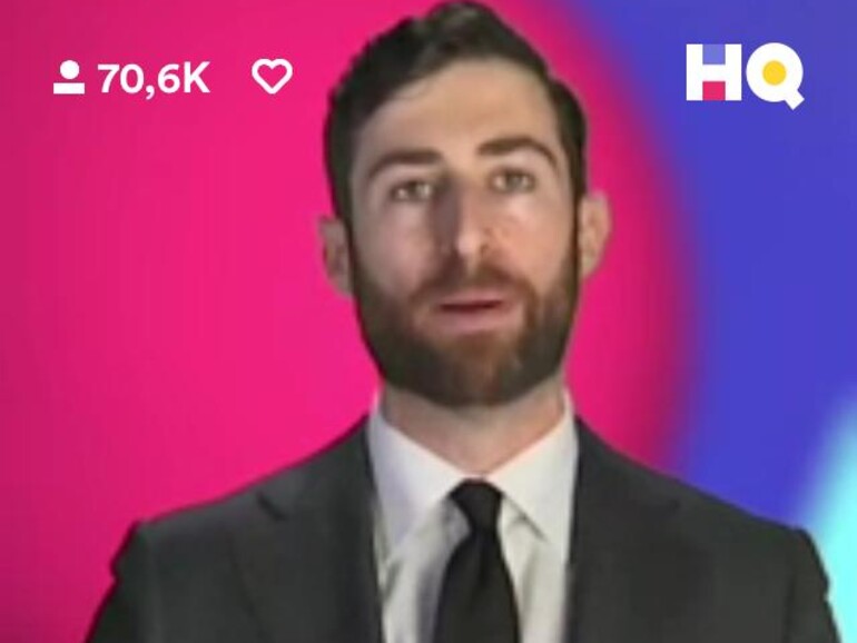 HQ-Moderator Scott Rogowsky ist mit dem Erfolg der App zum Shooting-Star geworden.