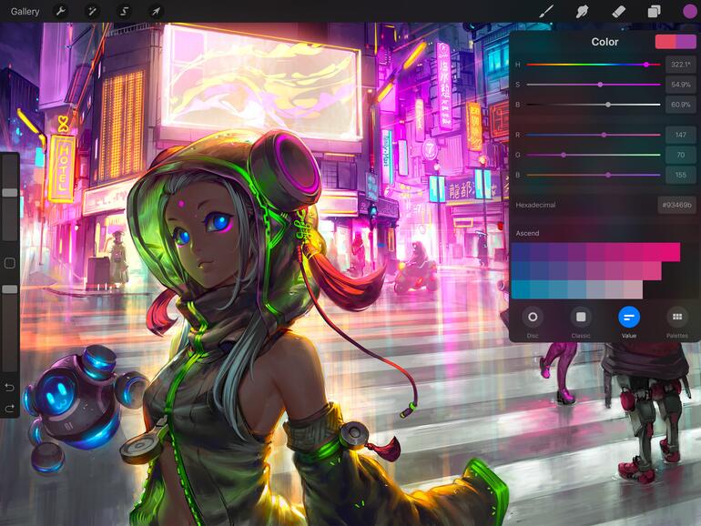 Besonders für Bildbearbeitung gibt es ein tolles Angebot an professionellen Anwendungen und Zeichen-Apps für das iPad.