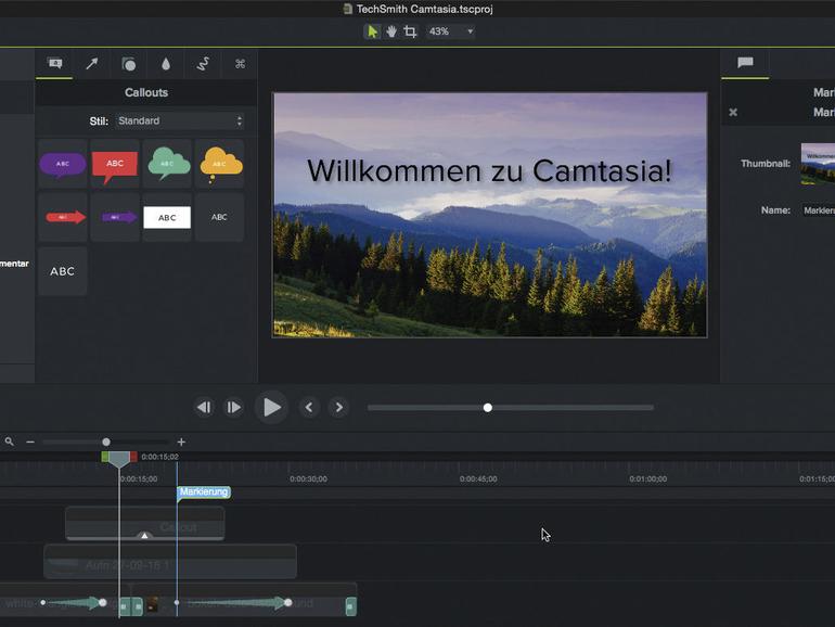 safari video aufnehmen Camtasia