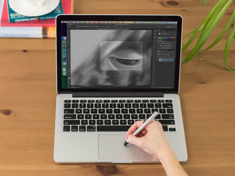 Mit Inklet verwandelt man Apples Trackpads in Grafiktabletts, die man mit dem Finger oder Stylus bedient.