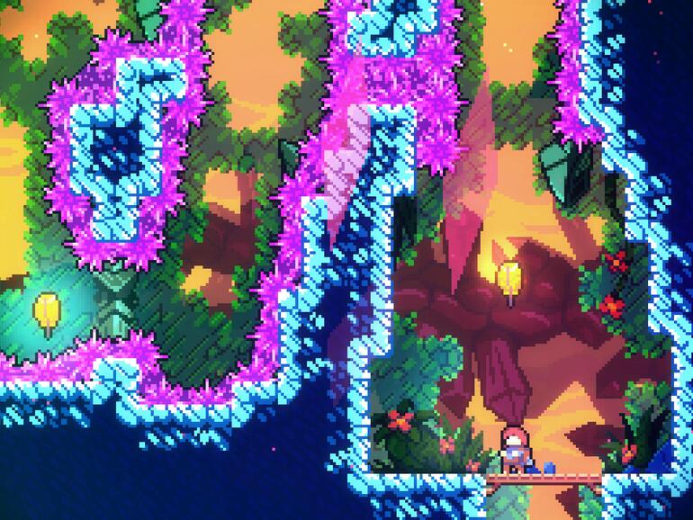 Celeste steht in der Tradition von „Super Meat Boy“, hat aber Herz und mehr Seele