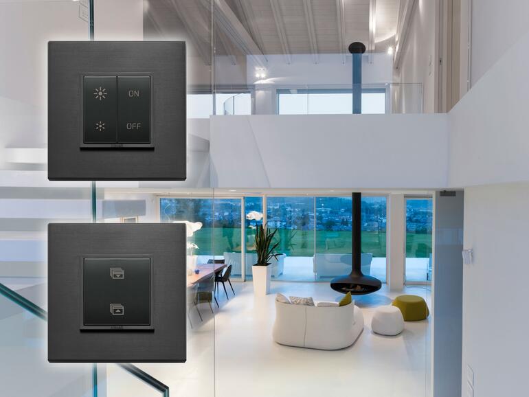 Die Schalter sollen ganz einfach gegen bereits bestehende austauschbar sein