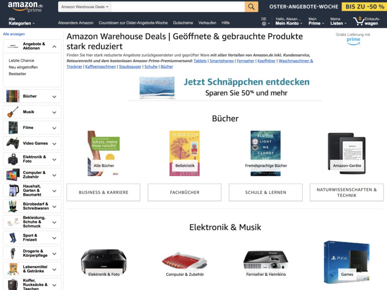 Amazon Warehouse Deals