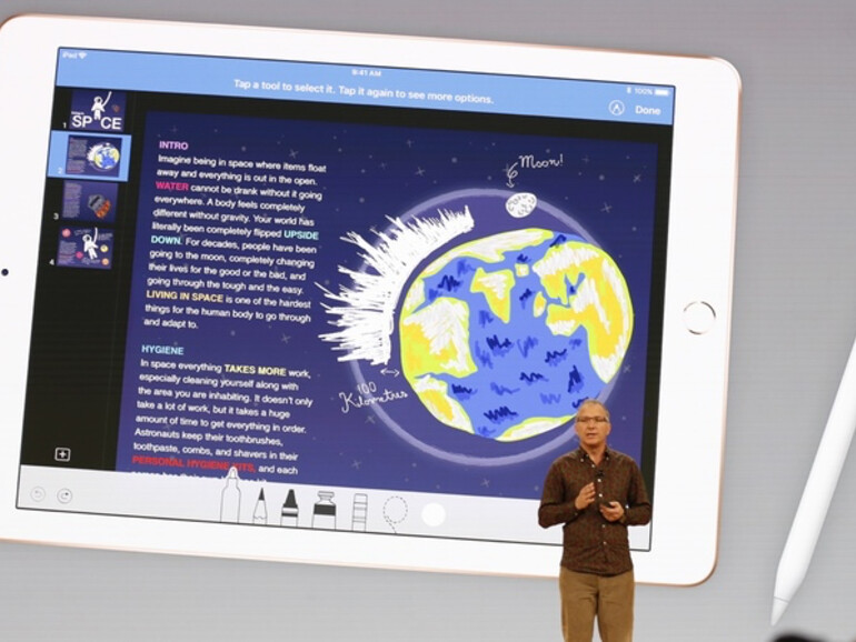 Pages, Numbers und Keynote erhalten Support für den Apple Pencil