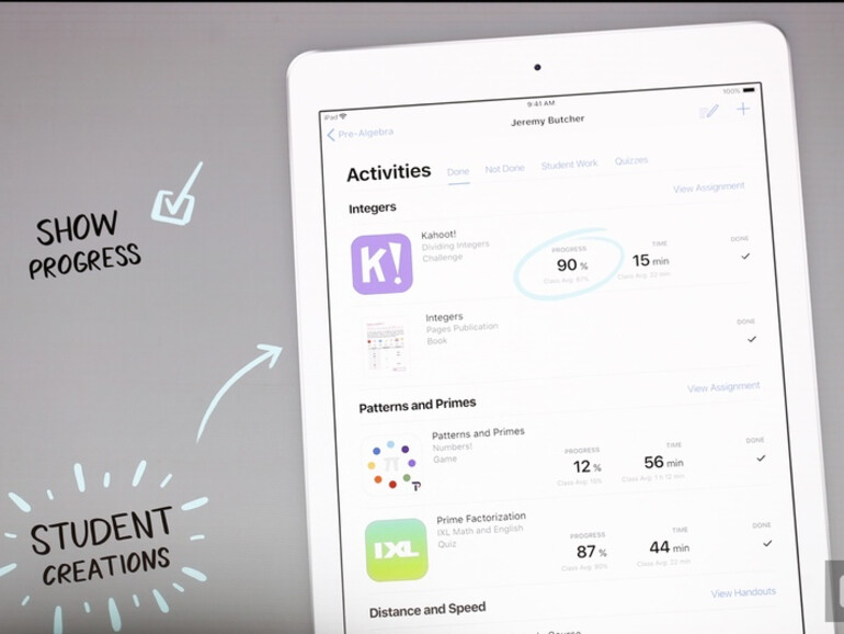Schoolwork standardisiert Bildung dank ClassKit