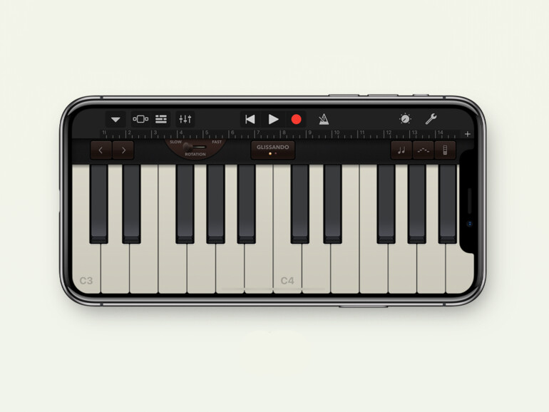 Auch Apples Musik-App GarageBand wurde heute aktualisiert