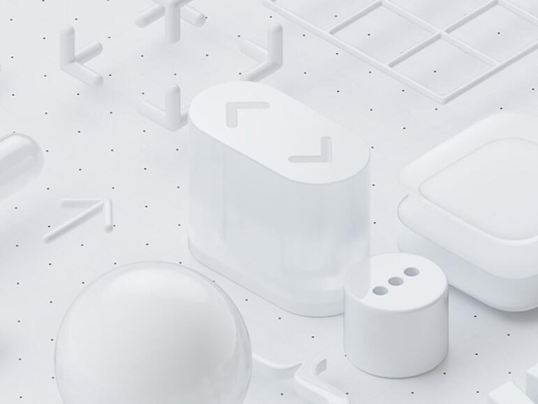 Oben links versteckt sich der Quader, der auf Apples Bildungsevent in Chicago auf Augmented Reality hinwies