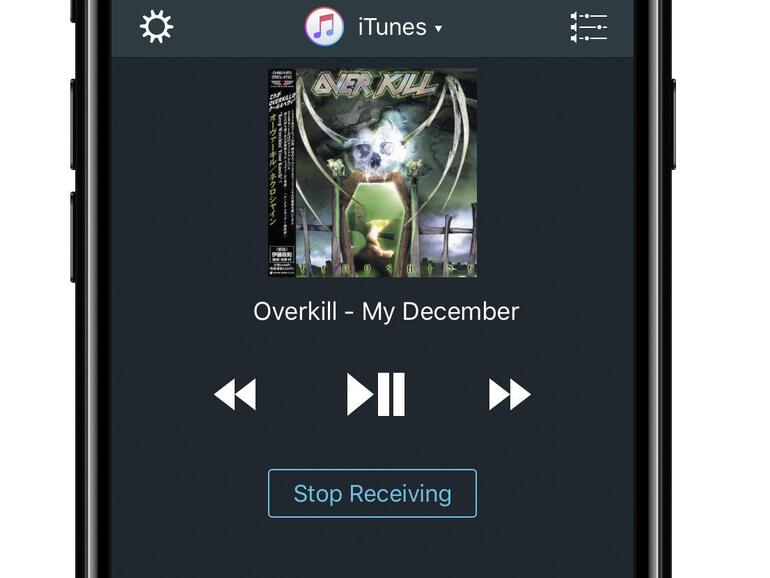 Airfoil auf dem iPhone