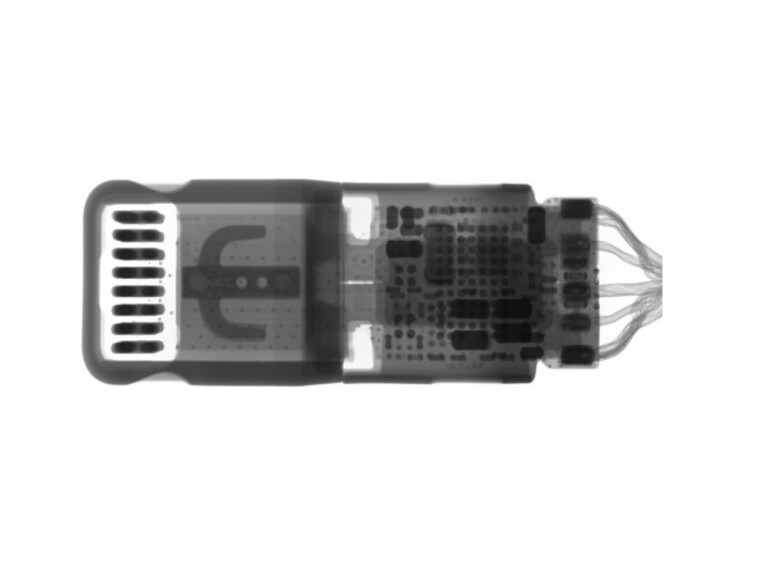 Adapter unter dem Röntgengerät