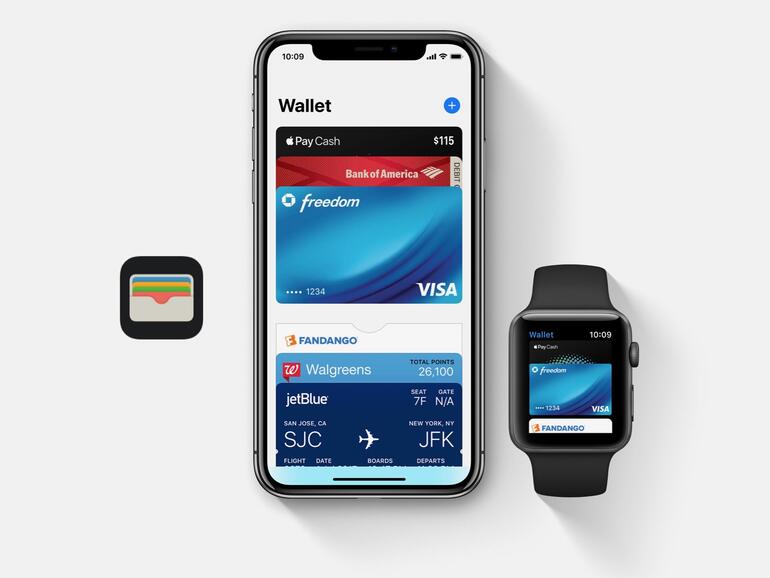 Apple Pay auf dem iPhone und der Apple Watch