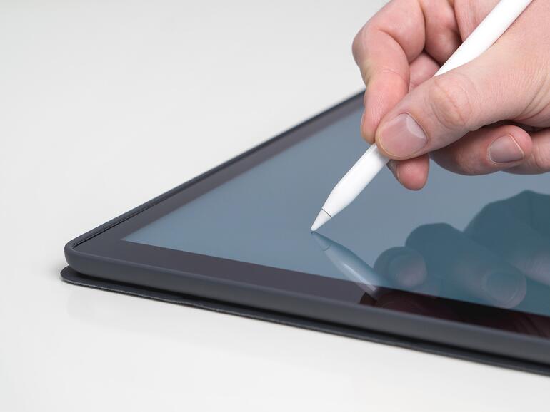 Apple Pencil auf dem iPad