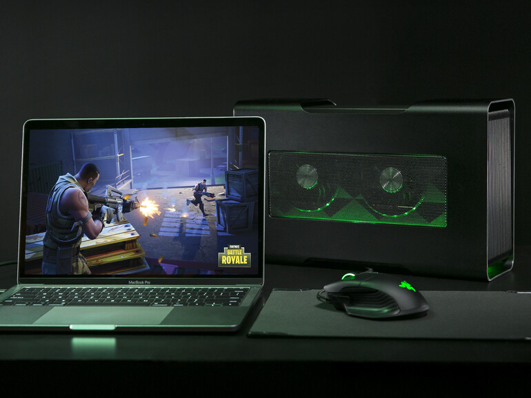 Razer Core X am MacBook Pro