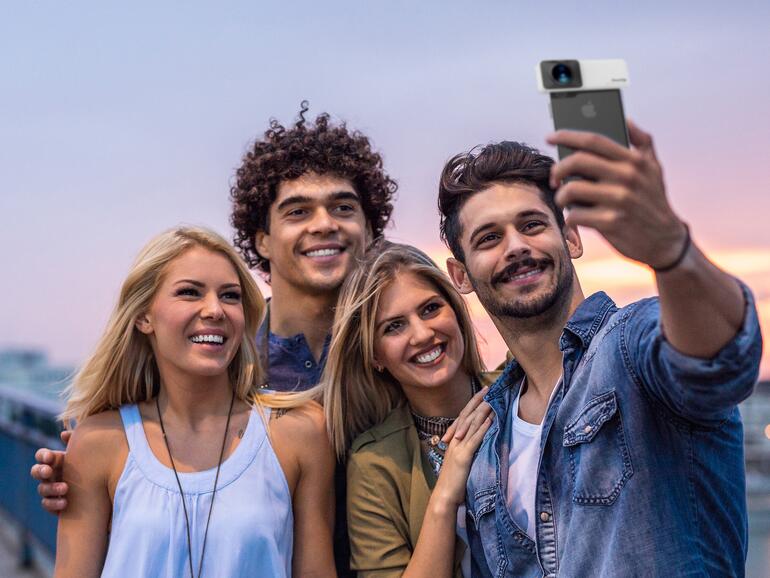 Die fertigen 360-Grad-Fotos lassen sich in den sozialen Netzwerken teilen