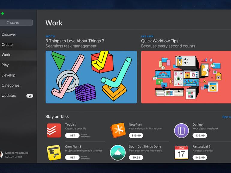 Entdecken Sie Apps besser im kommenden Mac App Store
