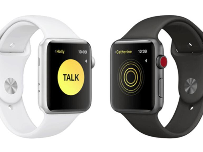 Walkie-Talkie-Funktion in watchOS 5