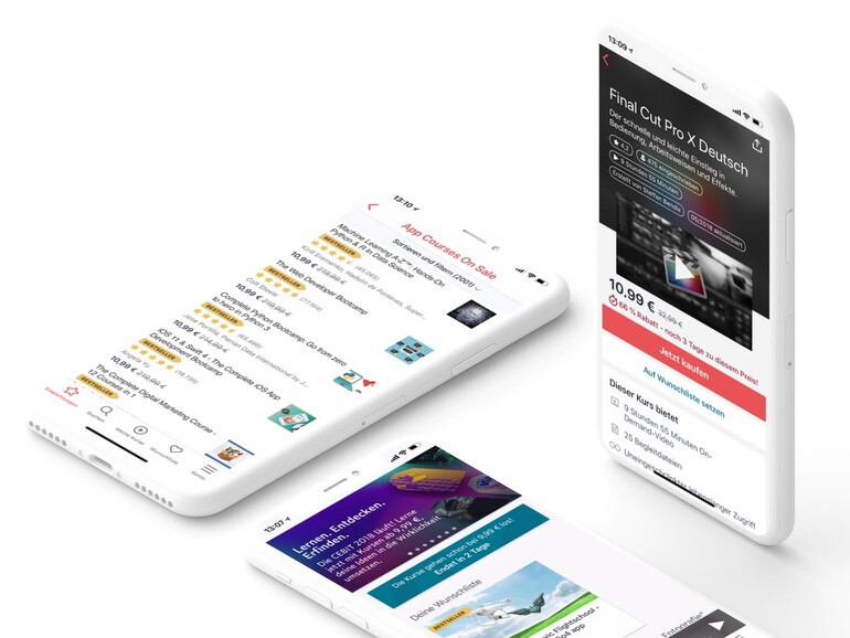 Videokurse zur Programmierung, Projektplanung, Sprachenlernen etc. deutlich günstiger