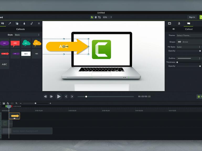 Camtasia 2018 vereinfacht die Videoerstellung für Schulungsvideos