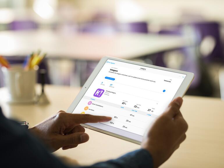 Mit der App Schoolwork können Lehrer Aufgaben an ihre Schüler verteilen