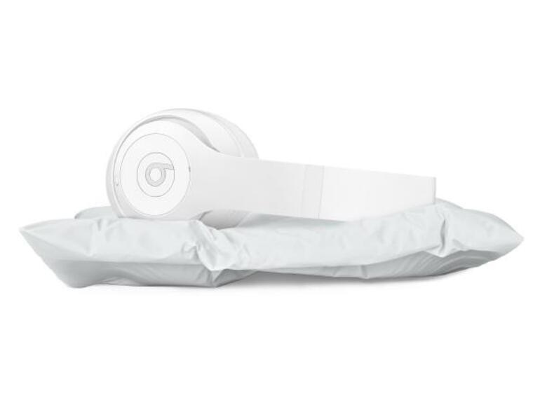 Weiße Studio-Kopfhörer von Beats