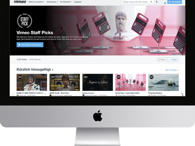 Vimeo setzt auf Qualität statt Quantität und das ganz ohne Werbung.