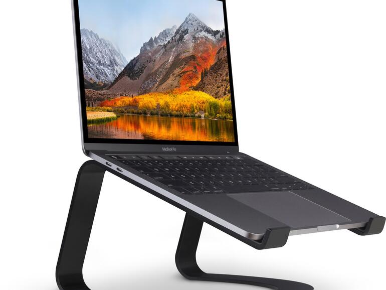 Twelvesouths Curve ist der schickere, Kensingtons Smartfit der vielseitigere Laptop-Ständer.