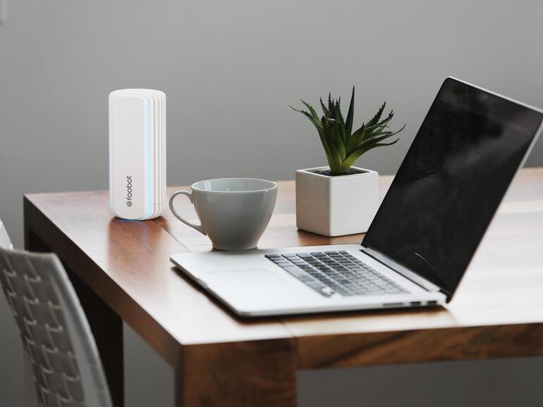 Der Foobot sagt Ihnen, wie gut die Luft um Sie herum ist.