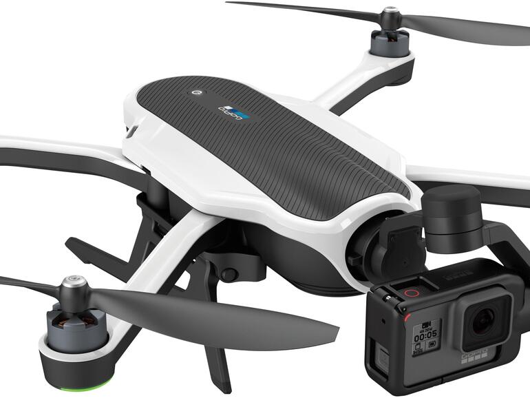 Sie besitzen bereits eine Action-Kamera von Gopro? Dann lassen Sie sie mit dem Quadrocopter Karma desselben Hersteller abheben.