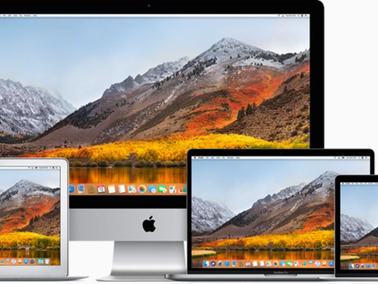 Das aktuelle Mac-Angebot ist in die Jahre gekommen. Nicht im Bild: Mac mini und Mac pro sowie der neue iMac Pro.