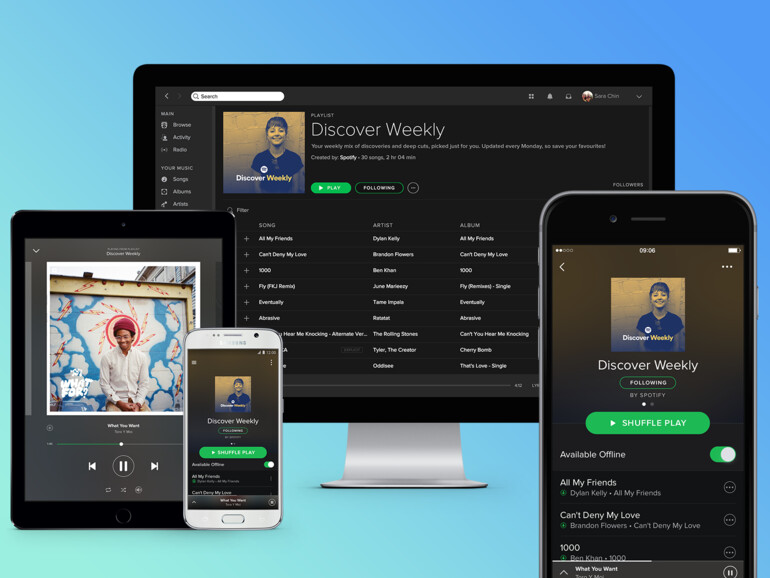 Vielfalt bei Spotify