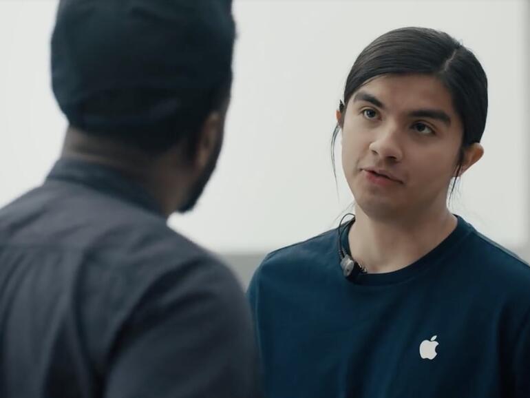 Szene aus der Samsung-Werbung