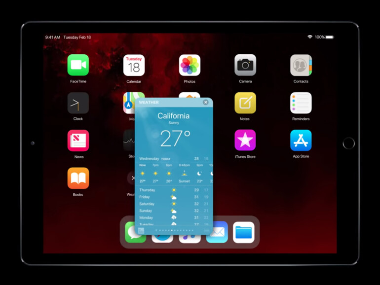 Apps in Fenstern öffnen