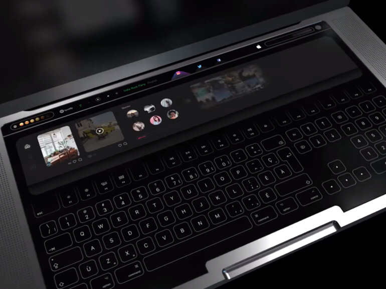 Sieht so die Zukunft des MacBook Pro aus?