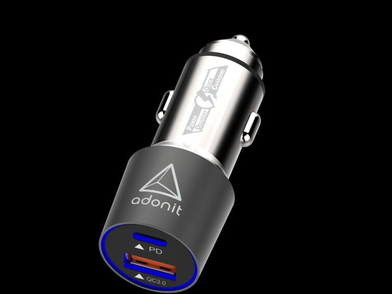 Schnellladeadapter für das Auto