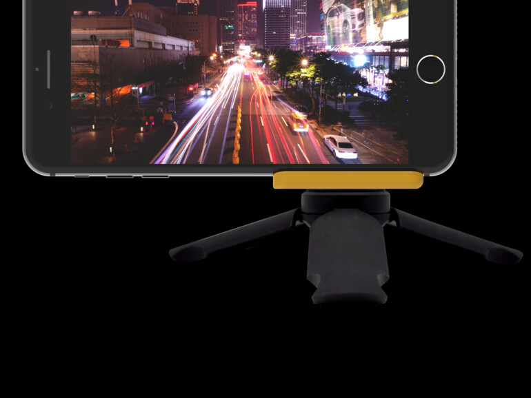 Photogrip auf einen Tripod