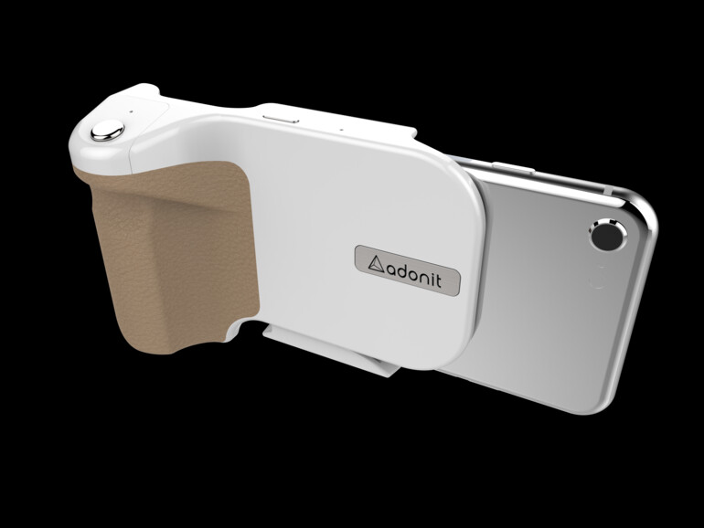 Photogriff mit Qi-Ladefunktion