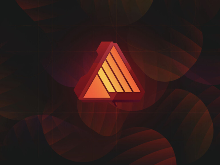 Affinity Publisher in Arbeit