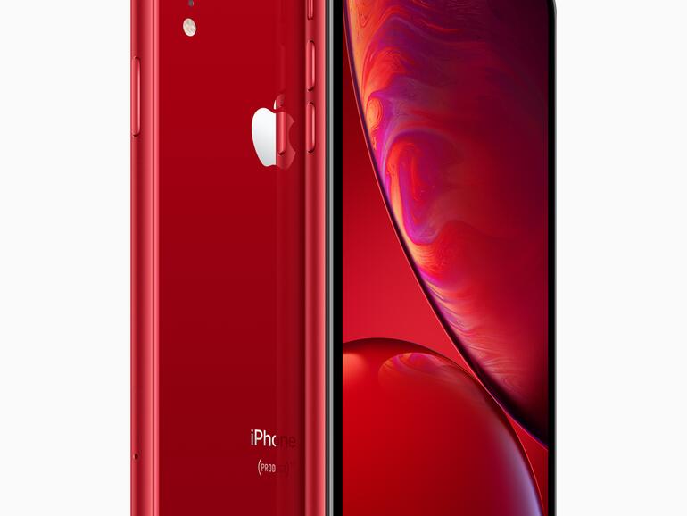 Das iPhone XR in PRODUCT RED