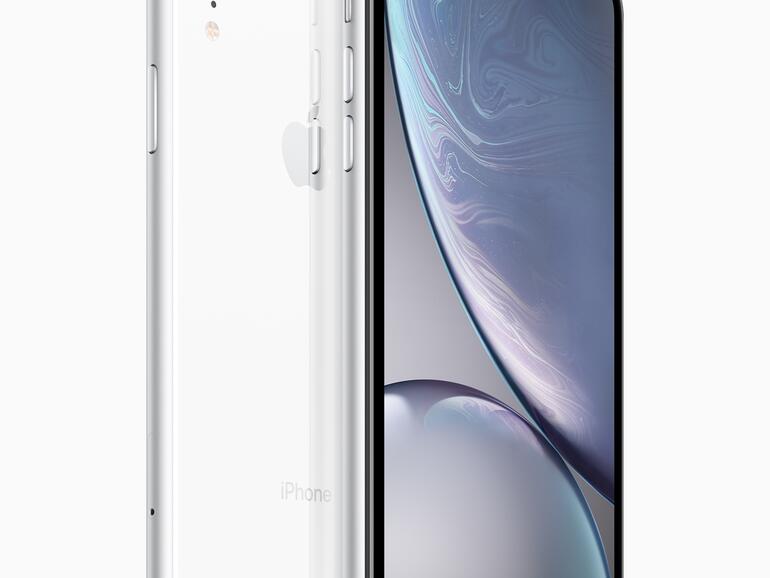 Das iPhone XR in Weiß