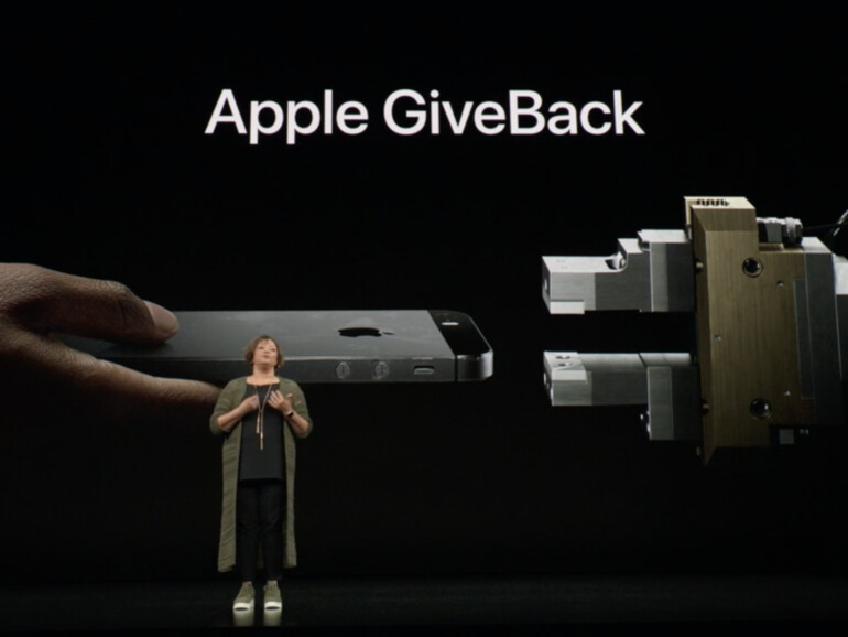 Geräte-Rücknahme prominent präsentiert.