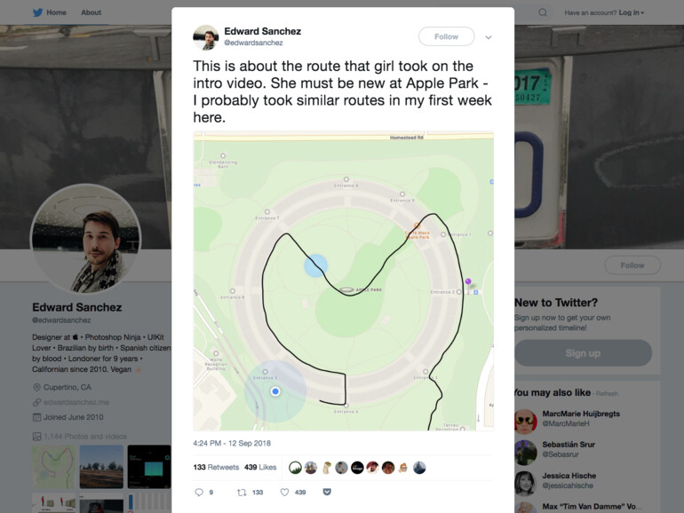 Take a right, than in a quarter of a mile ...