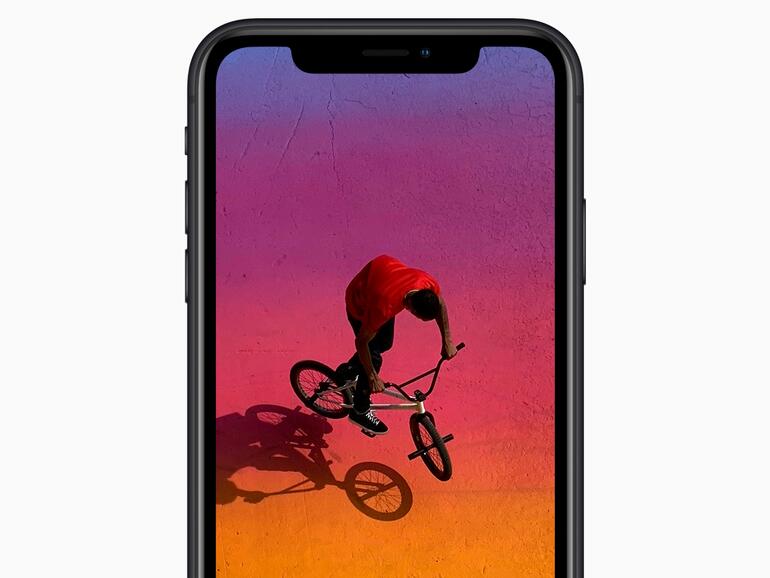 Auch das iPhone XR hat ein gutes Display