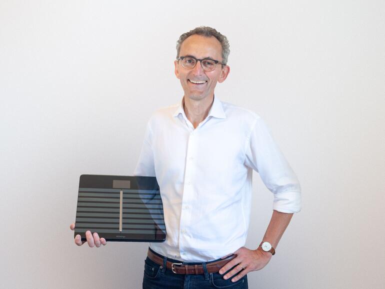 »Unser erklärtes Ziel ist es, Produkte zu ­ent­wickeln, die unsere User Tag für Tag gerne nutzen.« Éric Carreel, Mitbegründer und Präsident von Withings
