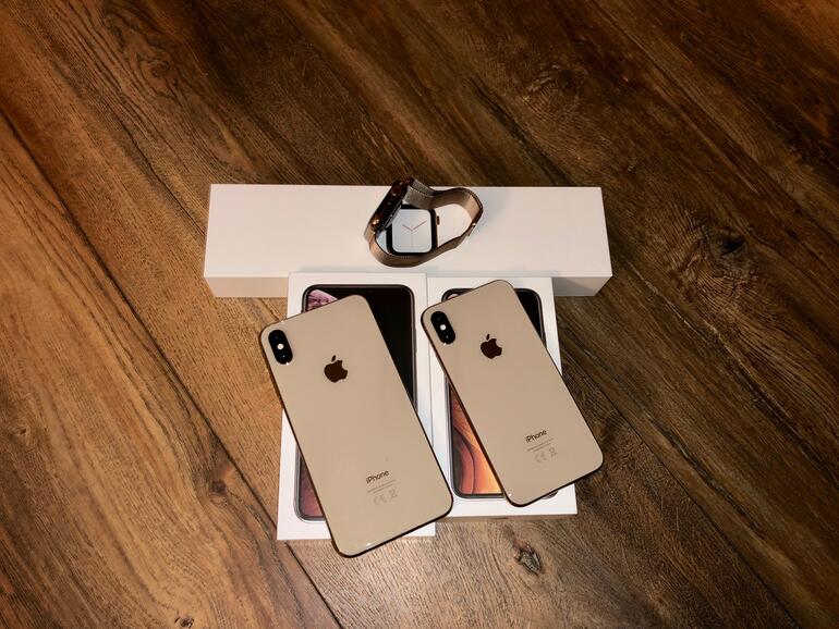 Goldige Zeiten bei Mac Life. Wir haben unsere iPhones und die neue Apple Watch schon im Test.