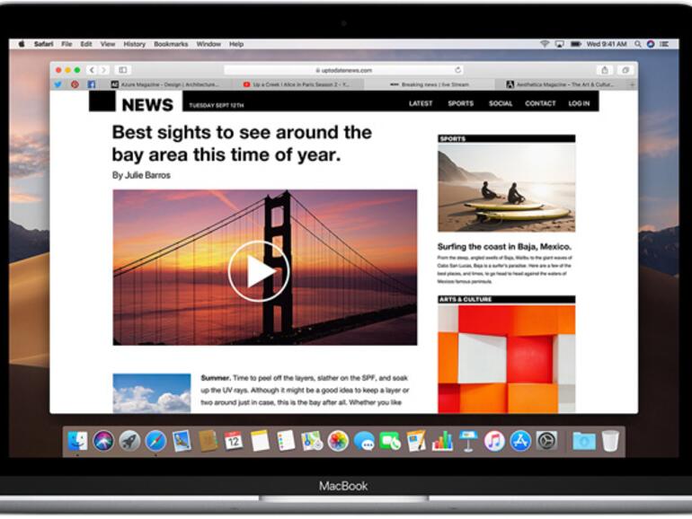 Safari soll ein sauberer Browser sein.