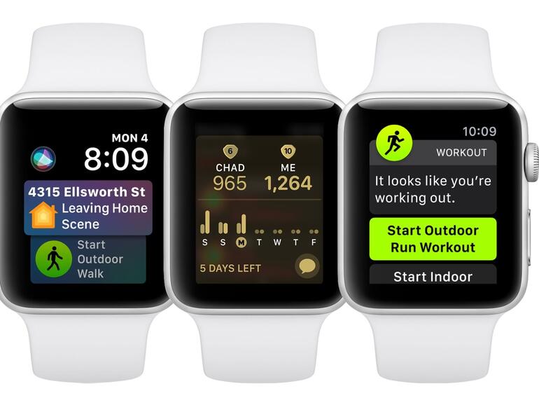 Apple Watch mit watchOS 5