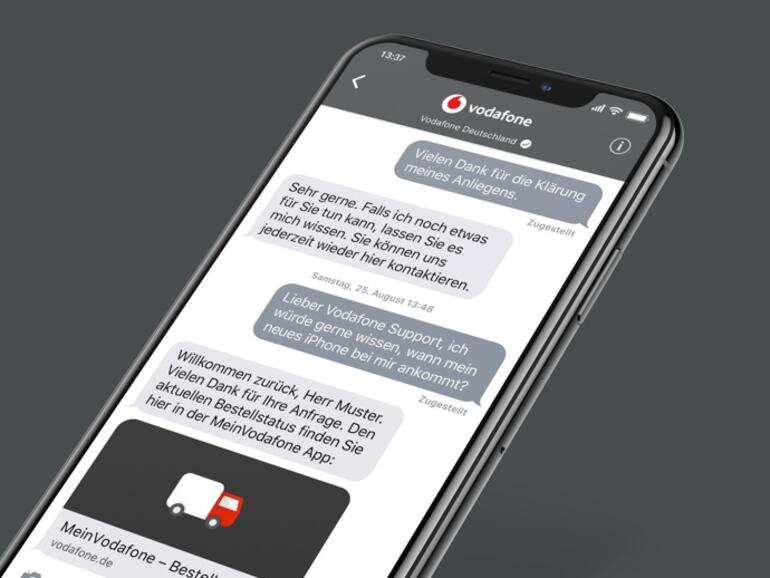Kunde fragt am 25. August, wann sein neues iPhone kommt ..