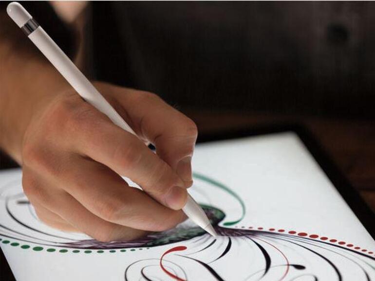 Apple Pencil am iPad Pro