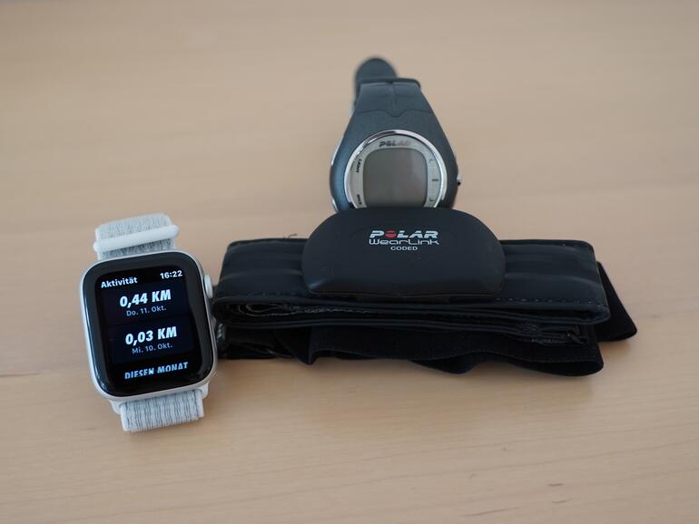 Bei der GPS-Erkennung und Pulsmessung zeigt sich: Den Vergleich mit Sportuhren von Polar & Co. muss die Apple Watch nicht scheuen - perfekt für Einsteiger und Gelegenheitssportler. Profis, die mit Wattmessung trainieren, benötigen aber ein anderes Gadget.